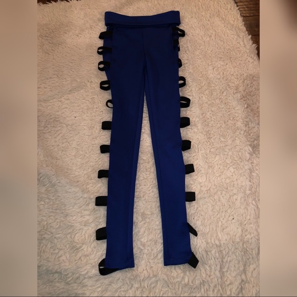 pants with cut out sides